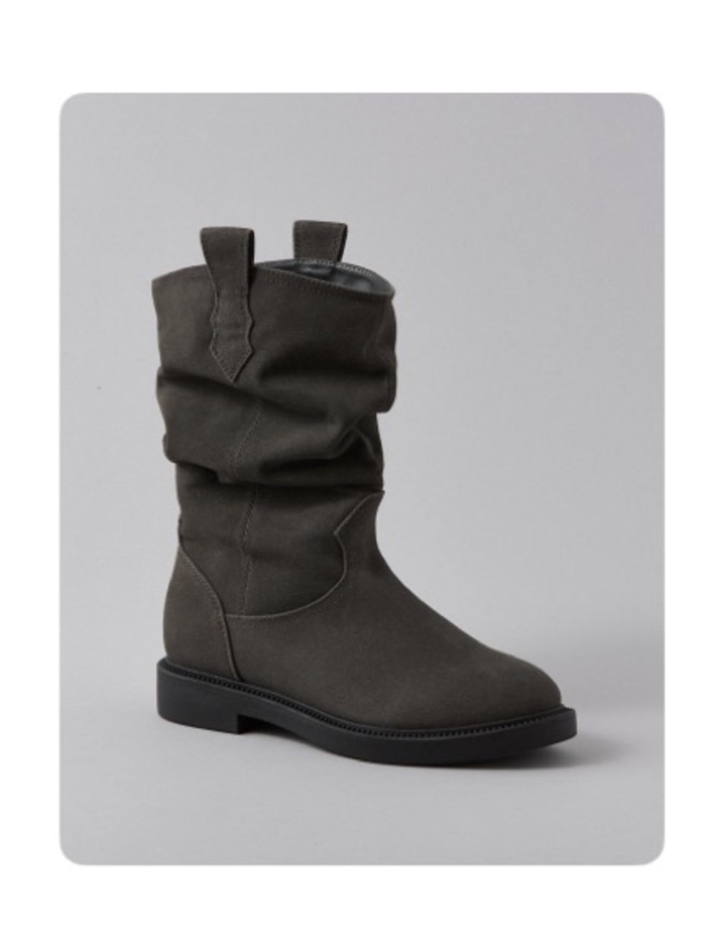 NWT American Eagle $84.95 Slouchy Suede Boot